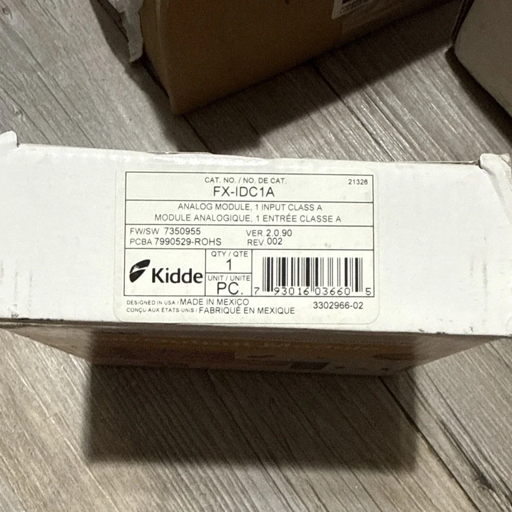 FX-NAC KIDDE ANALOG MODULE OUTPUT CLASS B/A BRAND NEW IN BOX
